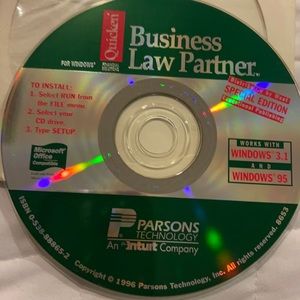 Business Law Partner. 1996 CD